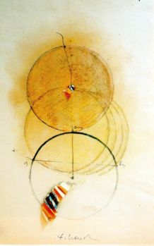 Informel Kreis und Dreieck - Bild von Eckard Hauser